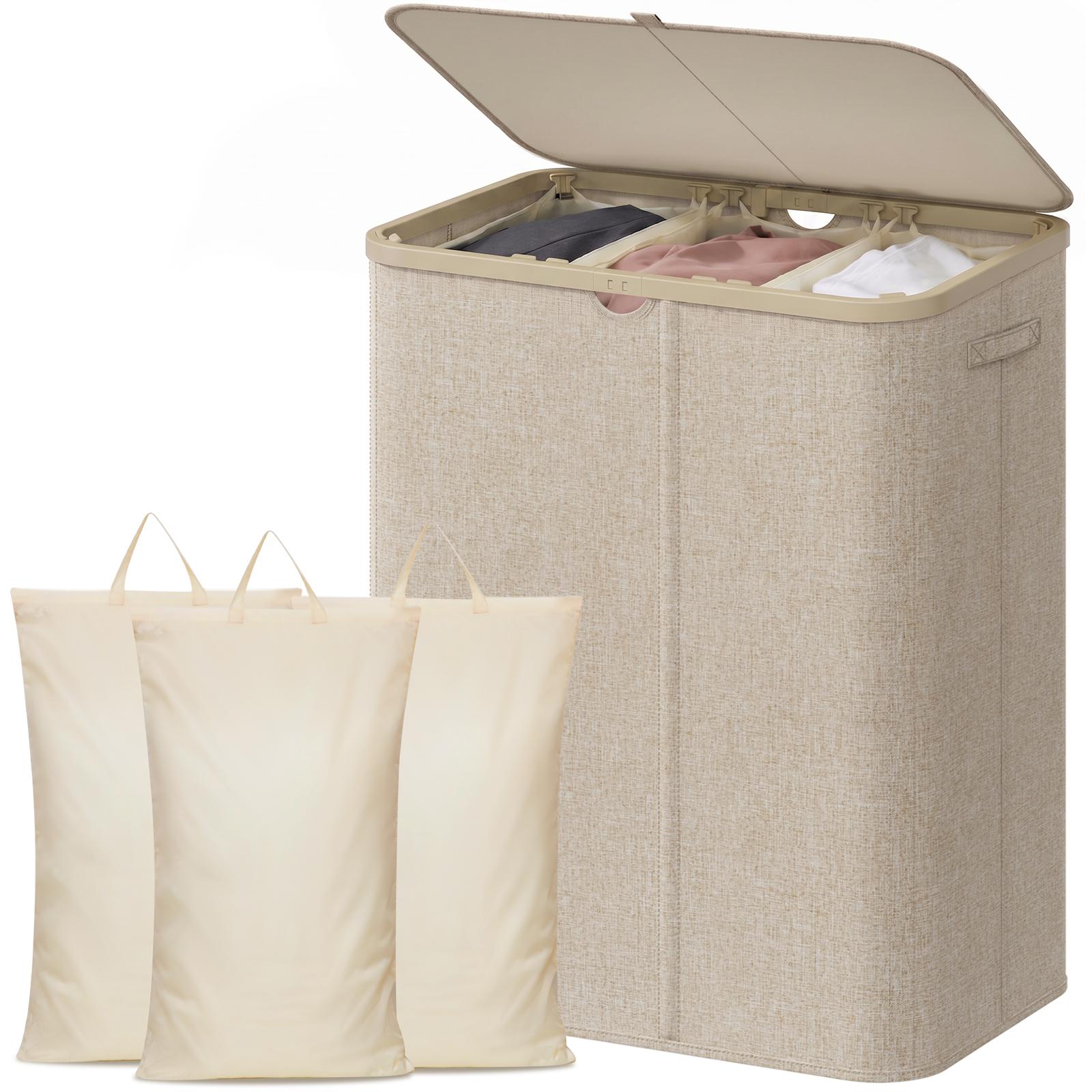 Home Essentials Bathroom Storage - Keranjang Cucian Plastik Ekstra Besar 110L