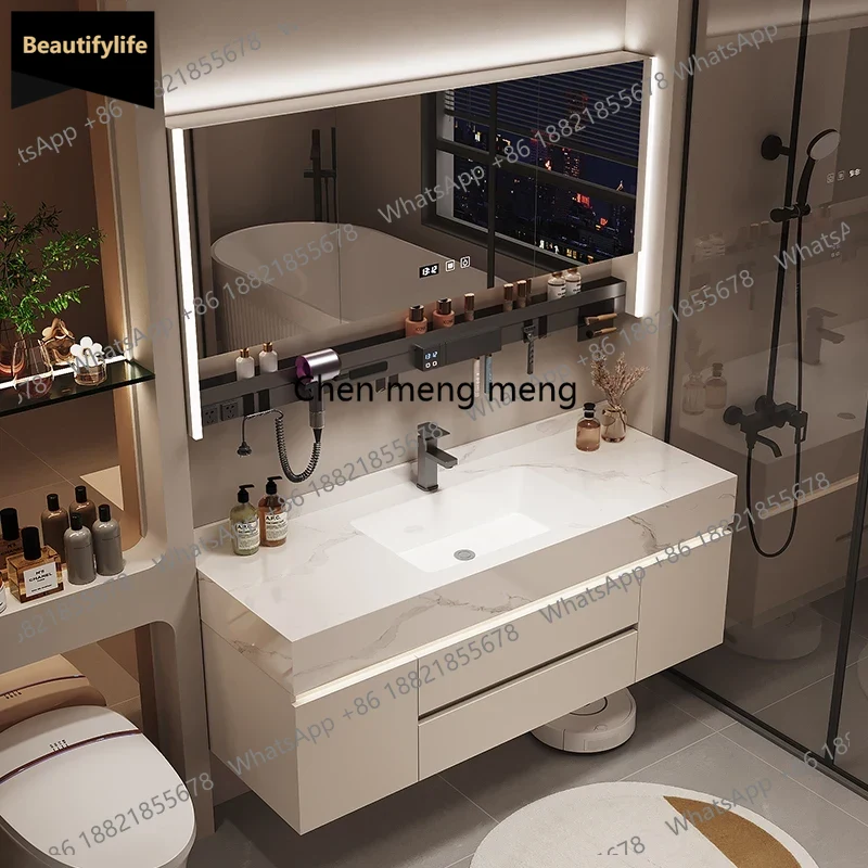 Home Bathroom Vanity Combo - B567 Partisi Penyimpanan Lemari Kamar Mandi