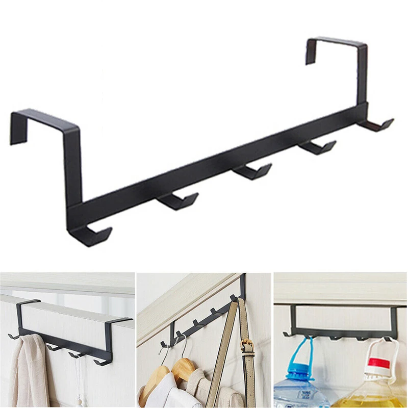 Kait atas pintu 5 kait kunci r - Home Edit Bathroom Storage ulasan dan harga