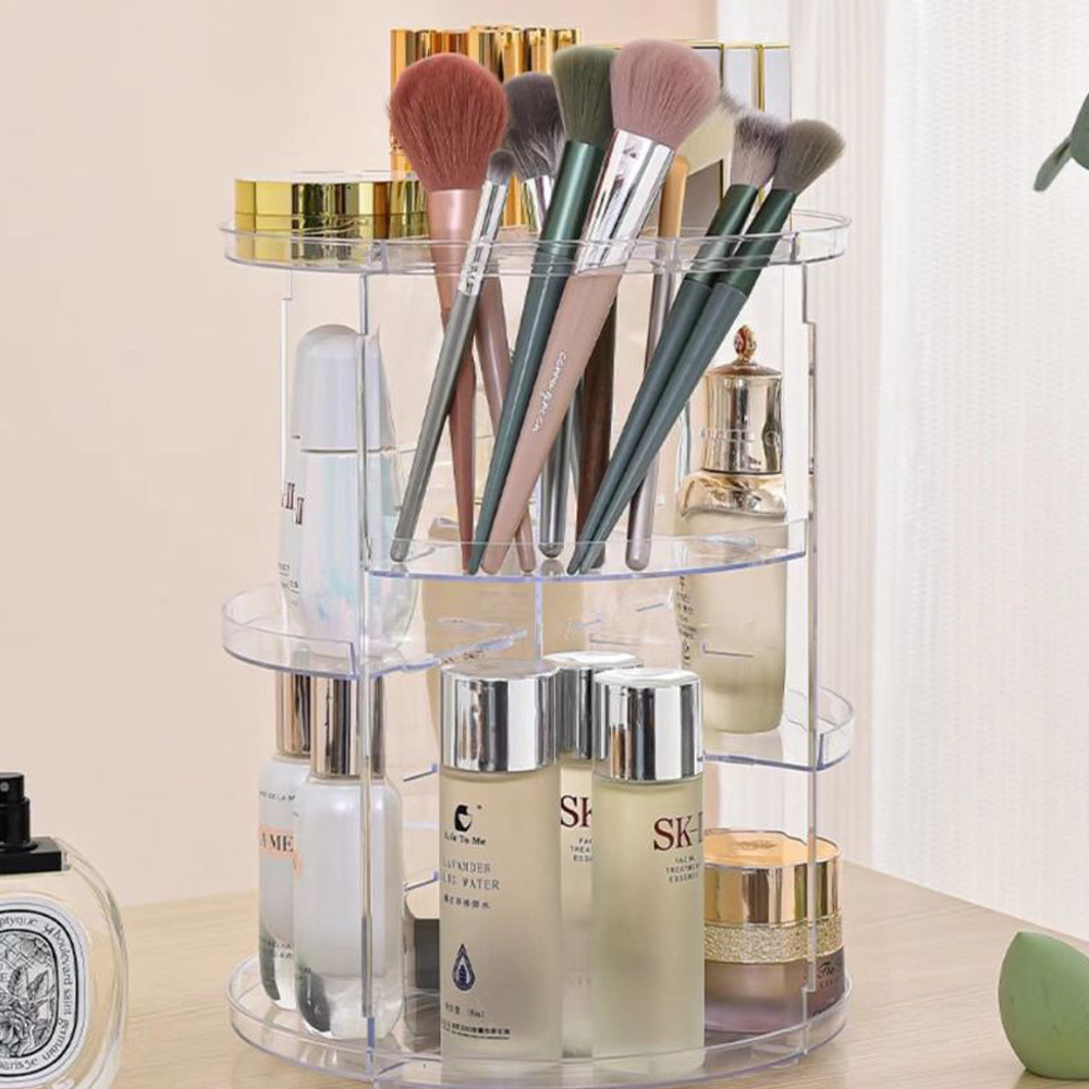 Rak Penyimpanan Kosmetik Berpu - Home Edit Bathroom Storage ulasan dan harga