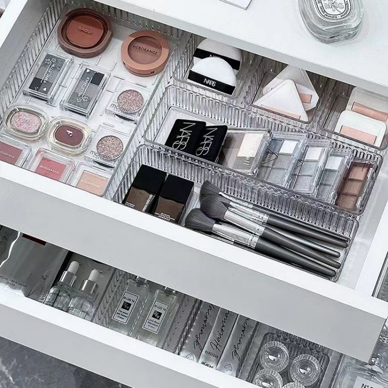 Set Organizer Laci Meja Kotak  - Home Edit Bathroom Storage ulasan dan harga