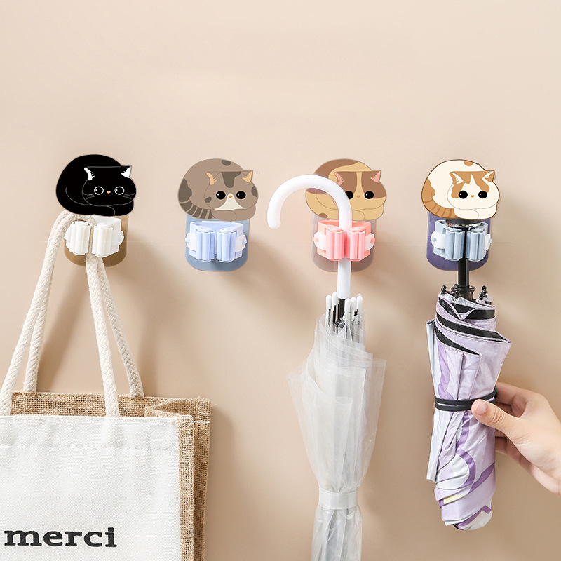 Pemegang pel, 3/4 buah sapu pe - Home Edit Bathroom Storage ulasan dan harga