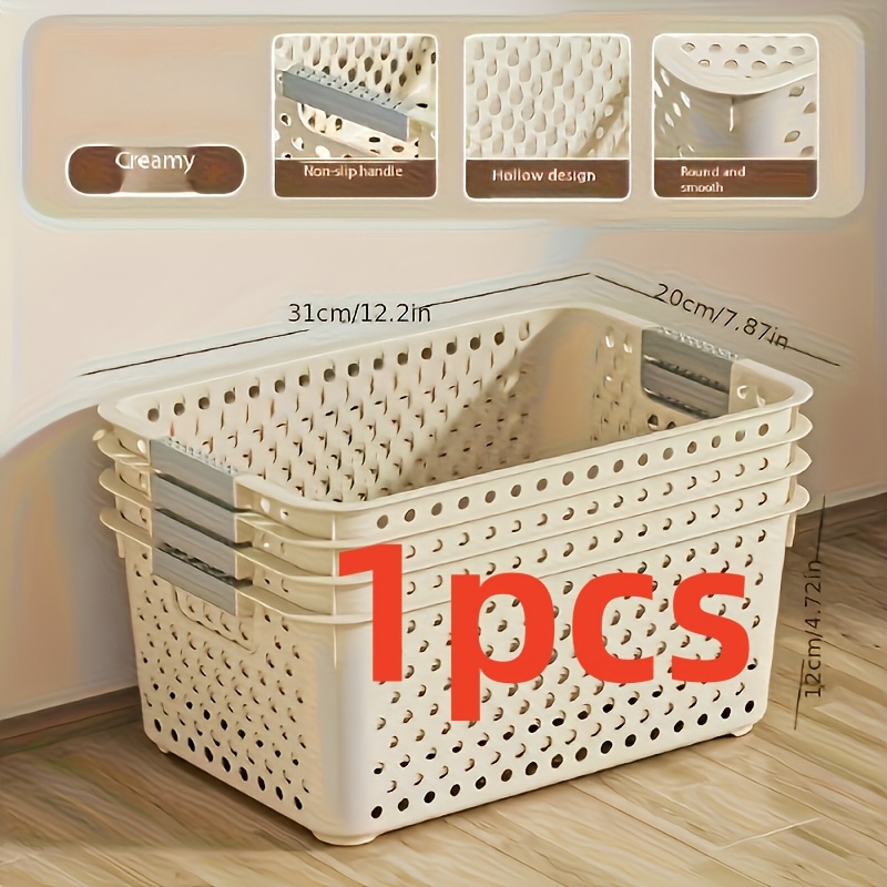 Kotak penyimpanan plastik berk - Home Edit Bathroom Storage ulasan dan harga