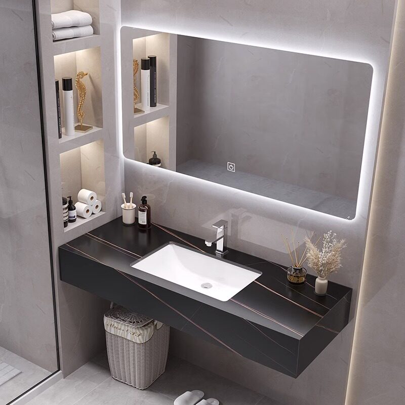 Lemari Kamar Mandi Modern, Org - Home Bathroom Vanity Combo ulasan dan harga