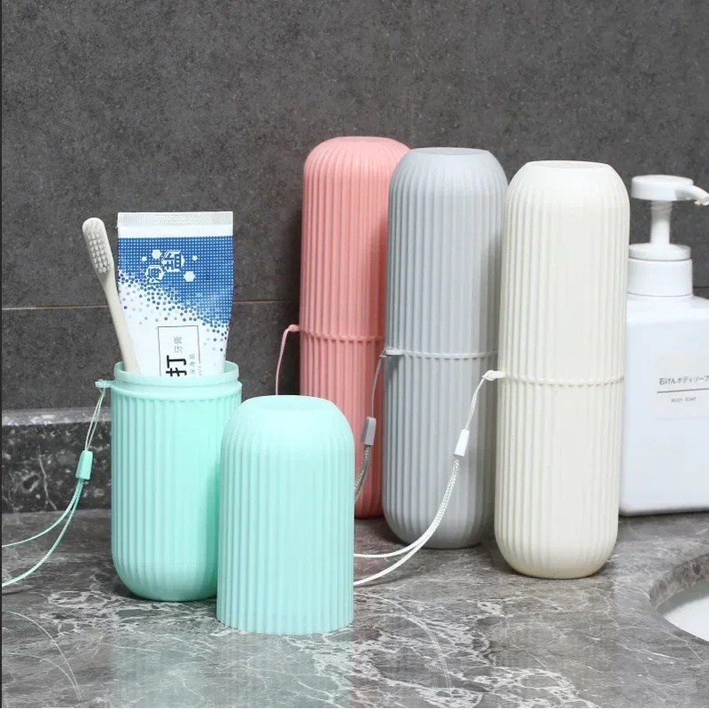1/2 buah Wadah Sikat Gigi Port - Home Edit Bathroom Storage ulasan dan harga