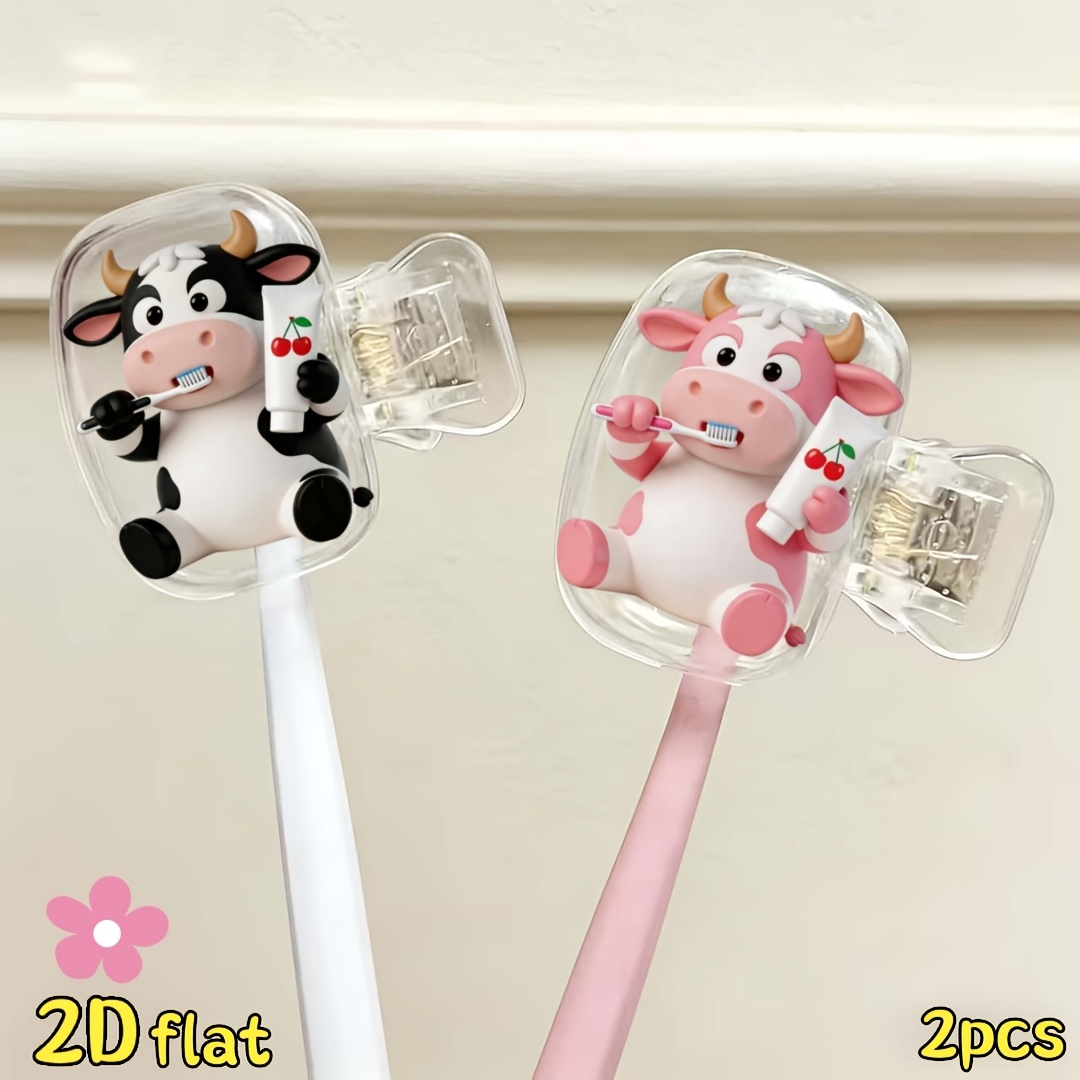 2 buah Tempat Sikat Gigi Berbe - Home Essentials Bathroom Storage ulasan dan harga
