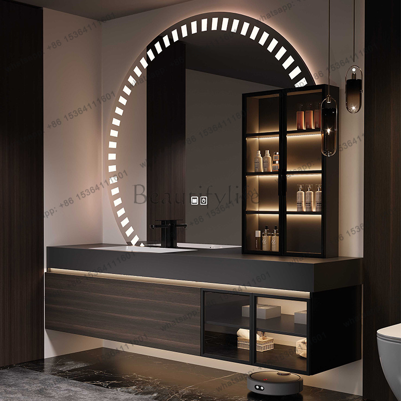 LJYOrganizer Lemari Kamar Mand - Home Bathroom Vanity Combo ulasan dan harga