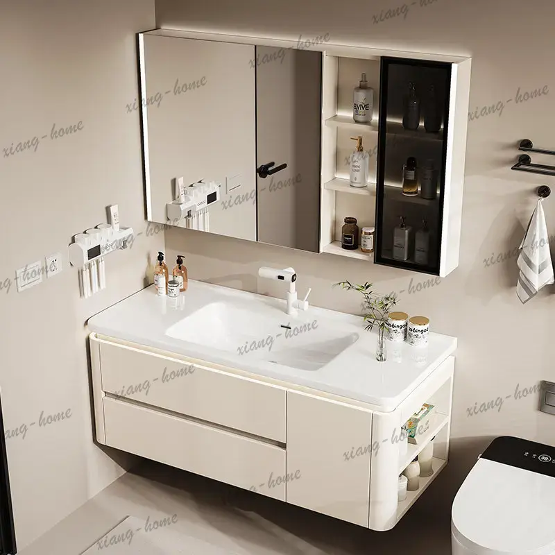 Lemari Penyimpanan Parfum, Lem - Home Bathroom Vanity Combo ulasan dan harga