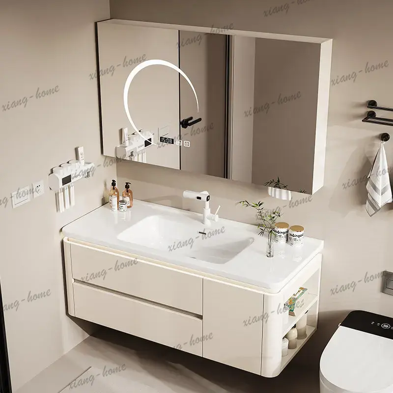 Lemari Penyimpanan Parfum, Lem - Home Bathroom Vanity Combo ulasan dan harga