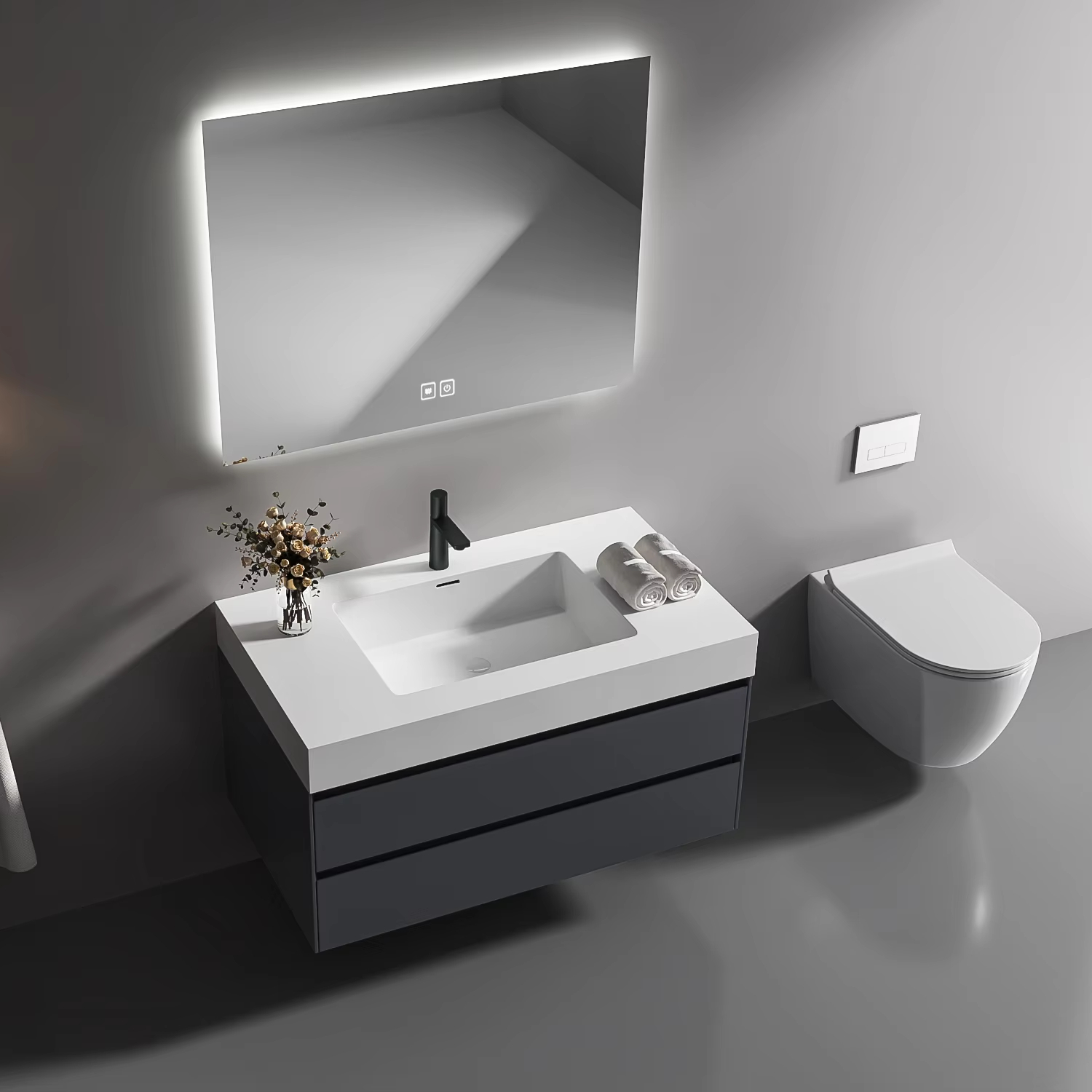 Kabinet Vanity Kamar Mandi Mod - Home Bathroom Trends ulasan dan harga