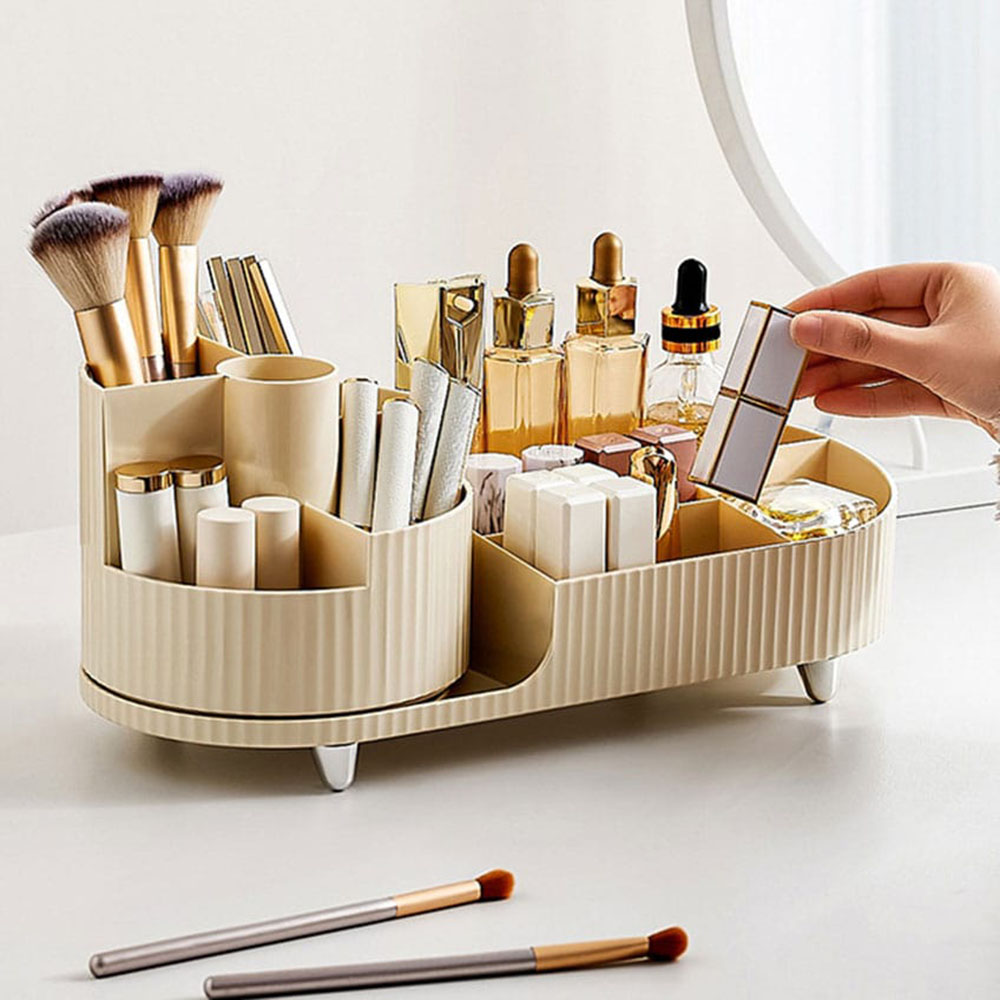 360 °   Organizer Penyimpanan  - Home Edit Bathroom Storage ulasan dan harga